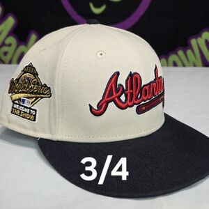 🔴SOLD🔴New Era 7 3/4 - Hat Club - Welcome to the Show Atlanta Braves